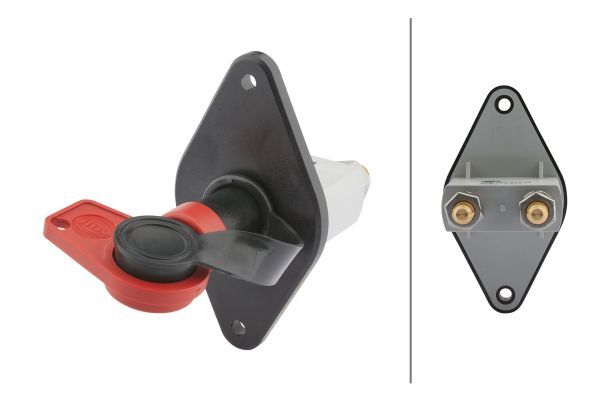 Hauptschalter, Batterie