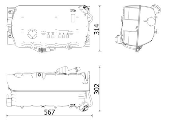 Ausgleichsbehälter, Kühlmittel