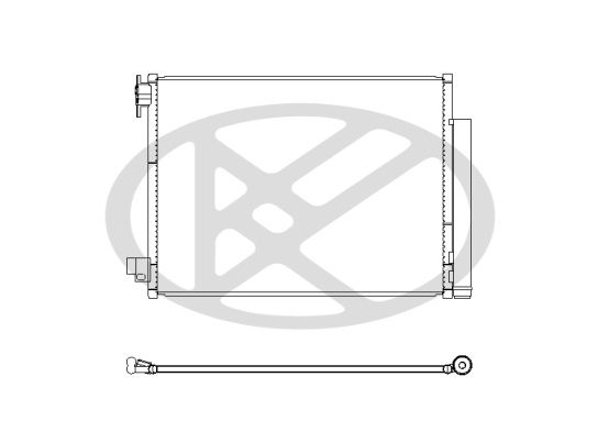 Kondensator, Klimaanlage