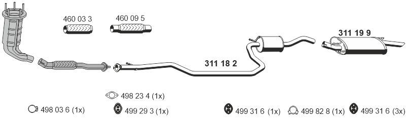 Seilzug, Betriebsbremse