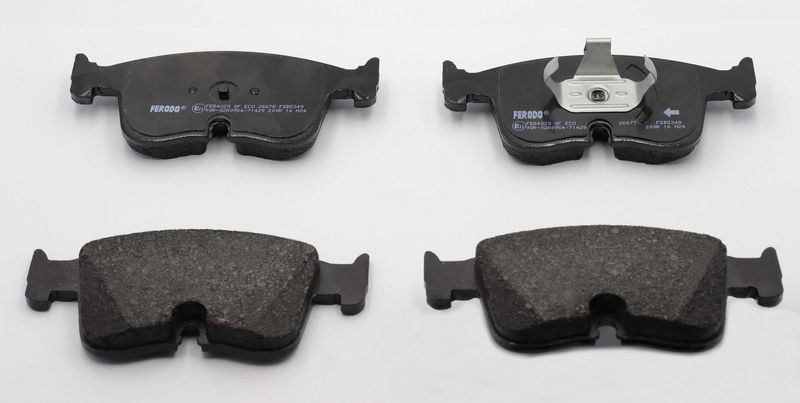 Bremsbelagsatz, Scheibenbremse