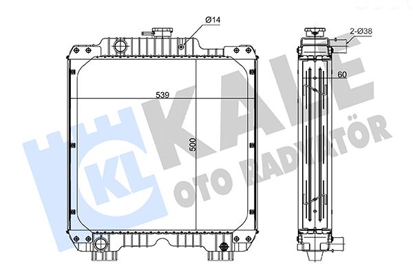Kühlmittelrohrleitung