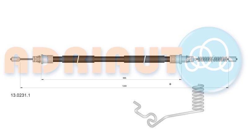 Seilzug, Feststellbremse
