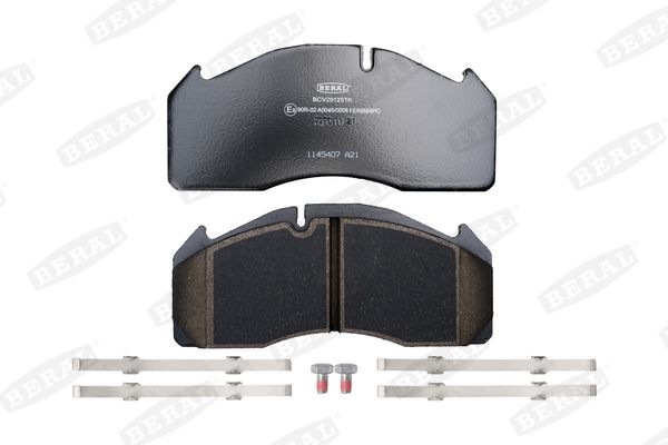 Bremsbelagsatz, Scheibenbremse