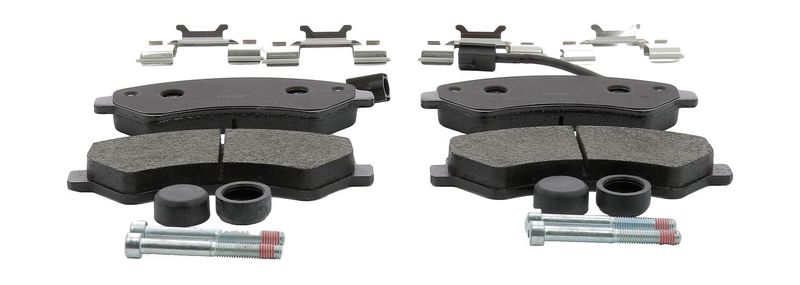 Bremsbelagsatz, Scheibenbremse