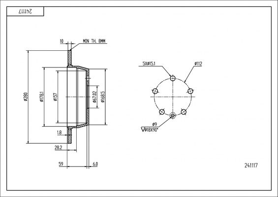 Reparatursatz für Kurbelwelle