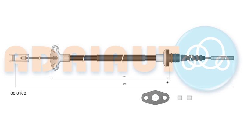 Seilzug, Kupplungsbetätigung