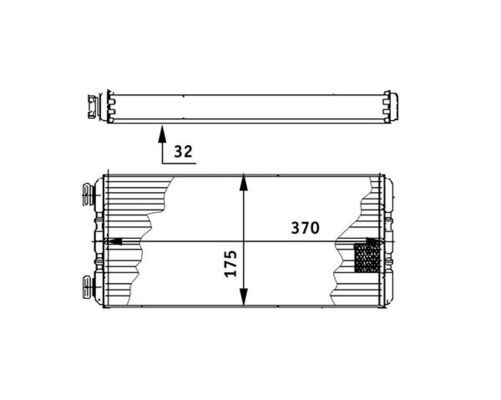 Wärmetauscher, Innenraumheizung