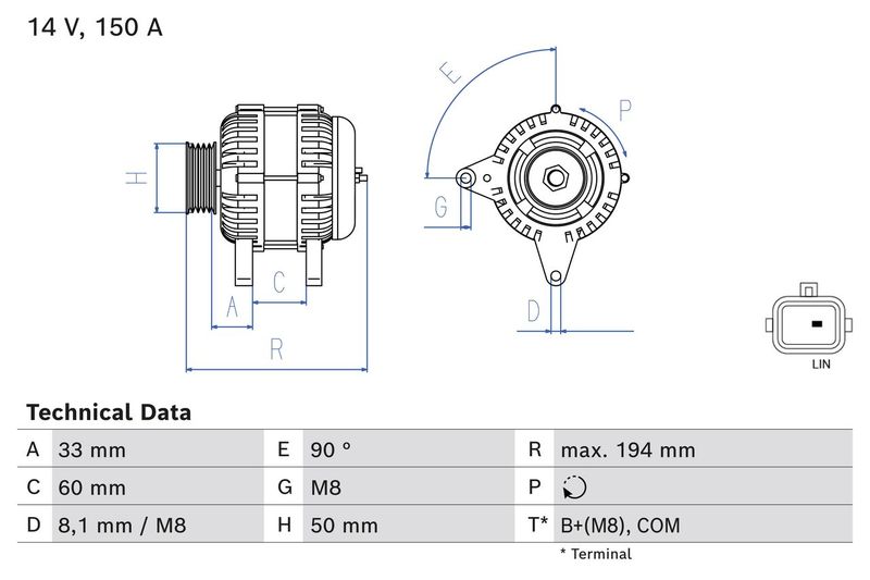 Drehstromgenerator