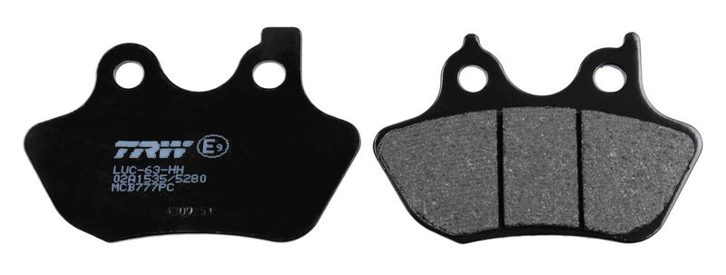 Bremsbelagsatz, Scheibenbremse