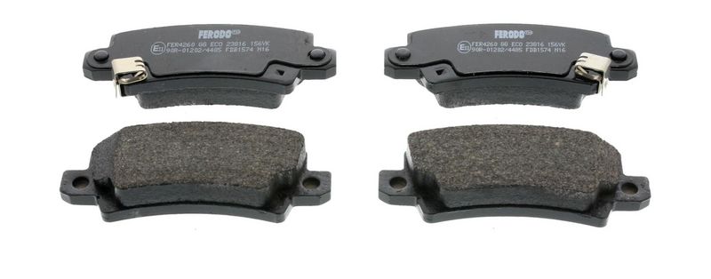 Bremsbelagsatz, Scheibenbremse