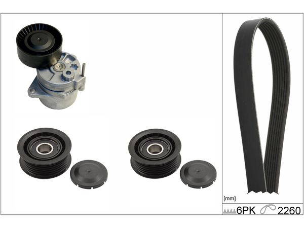 Keilrippenriemensatz