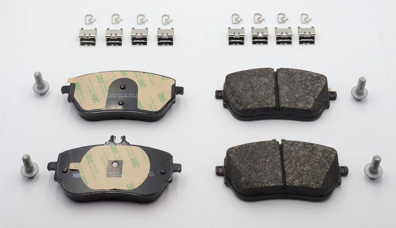 Bremsbelagsatz, Scheibenbremse