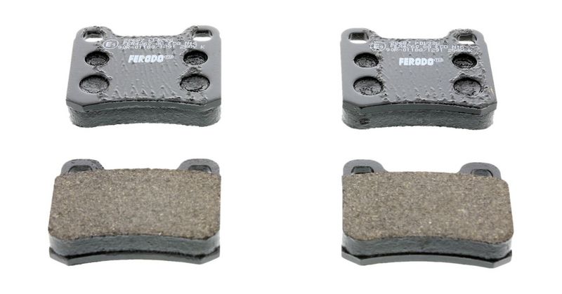 Bremsbelagsatz, Scheibenbremse