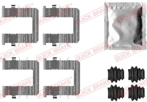 Zubehörsatz, Scheibenbremsbelag