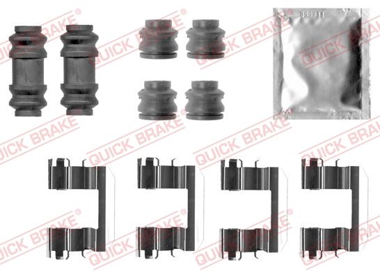 Zubehörsatz, Scheibenbremsbelag