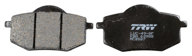 Bremsbelagsatz, Scheibenbremse