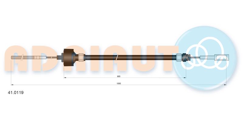 Seilzug, Betriebsbremse