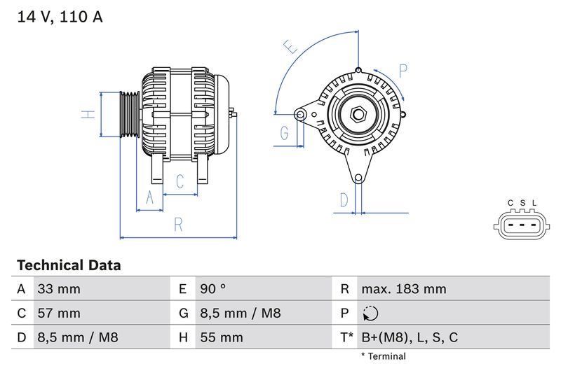 Drehstromgenerator