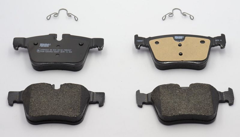 Bremsbelagsatz, Scheibenbremse