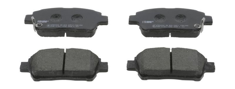 Bremsbelagsatz, Scheibenbremse