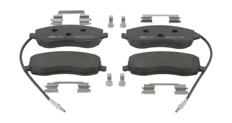 Bremsbelagsatz, Scheibenbremse