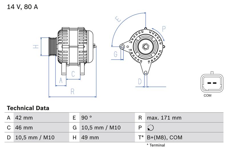 Drehstromgenerator