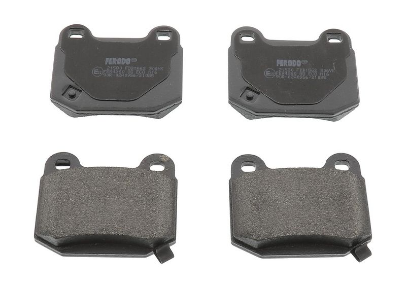 Bremsbelagsatz, Scheibenbremse