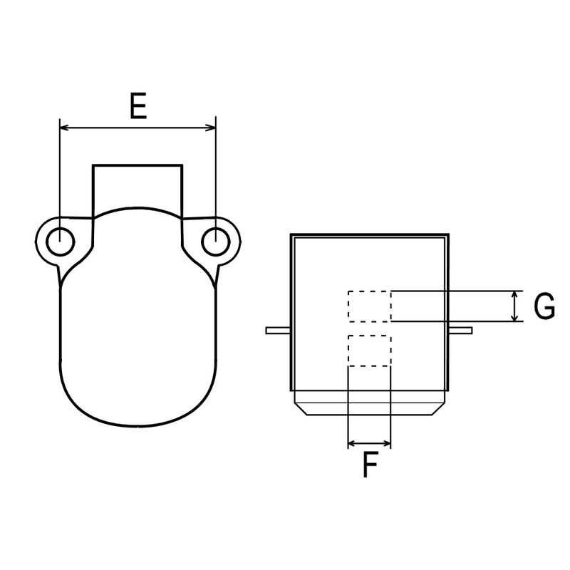 Halter, Kohlebürsten