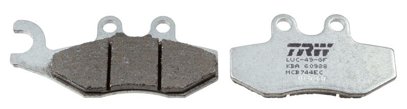 Bremsbelagsatz, Scheibenbremse