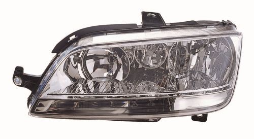 Scheinwerfer R (2*H1/H7, elektrisch, ohne motor, blinkerfarbe: weiß) passt zu: FIAT IDEA, MULTIPLA 12.03-12.12
