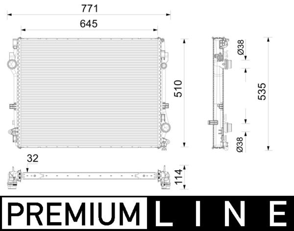 Kühler, Motorkühlung