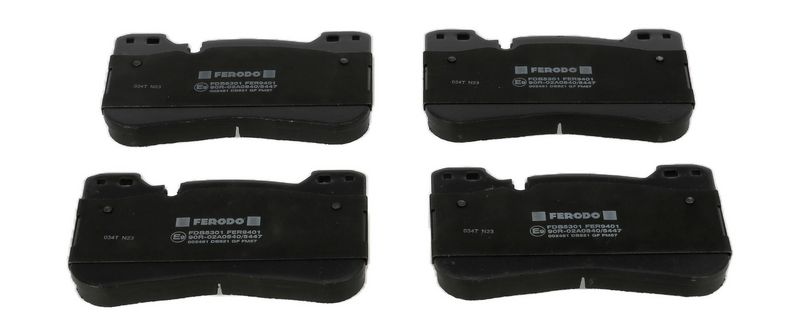 Bremsbelagsatz, Scheibenbremse