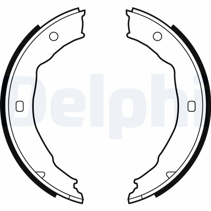 Bremsbackensatz, Feststellbremse
