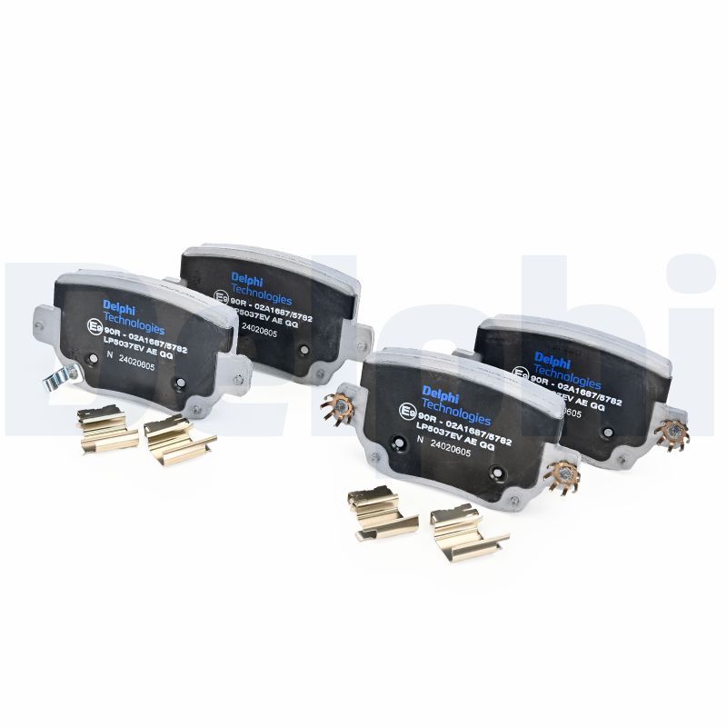 Bremsbelagsatz, Scheibenbremse