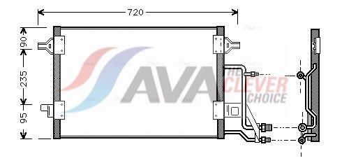 Kondensator, Klimaanlage