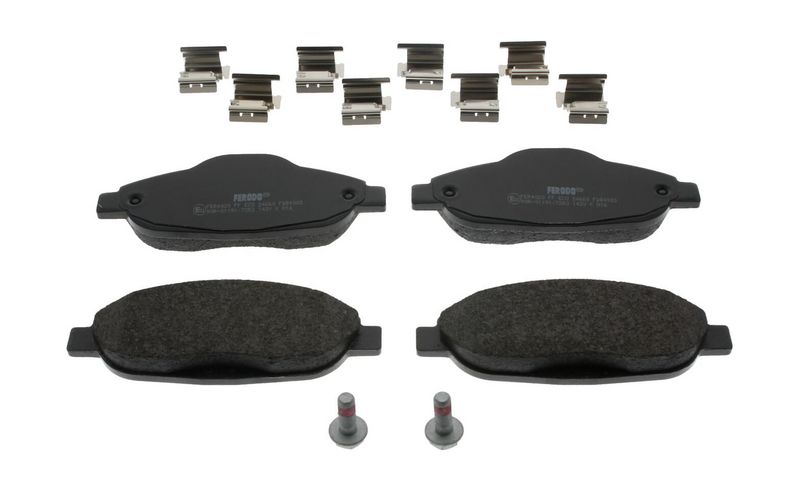 Bremsbelagsatz, Scheibenbremse