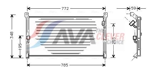 Kondensator, Klimaanlage