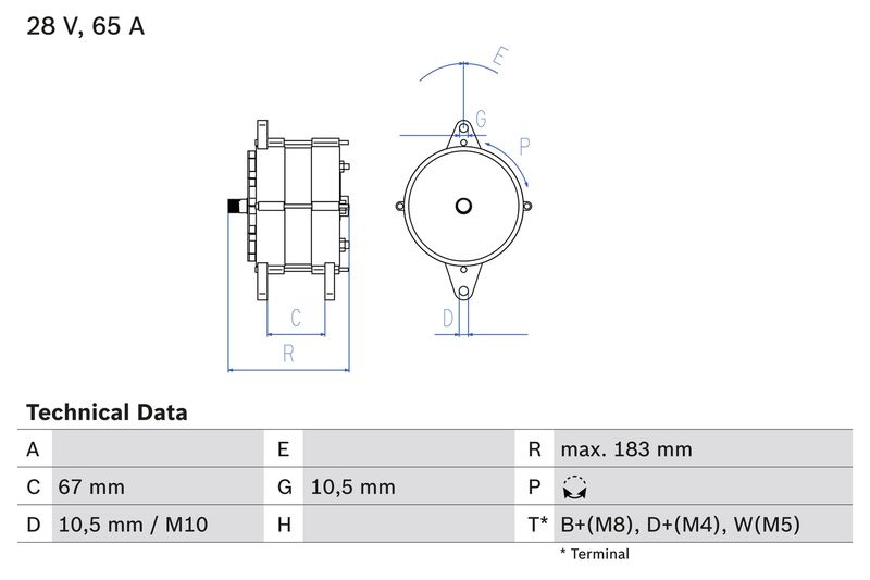 Drehstromgenerator