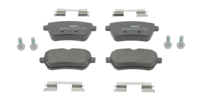 Bremsbelagsatz, Scheibenbremse