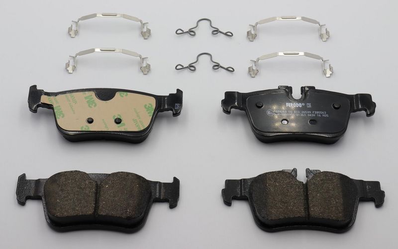 Bremsbelagsatz, Scheibenbremse