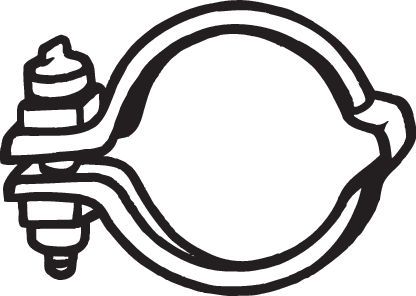 Klemmstück, Abgasanlage