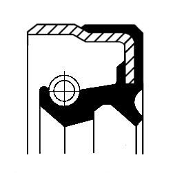 Wellendichtring, Radnabe