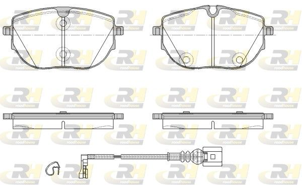 Bremsbelagsatz, Scheibenbremse