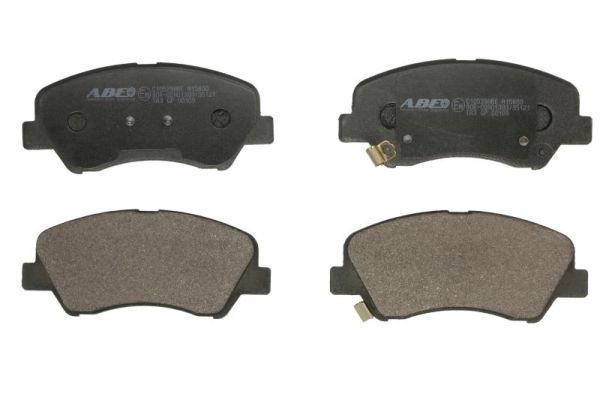 Bremsbelagsatz, Scheibenbremse