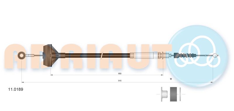 Gasfeder, Heckscheibe