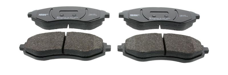 Bremsbelagsatz, Scheibenbremse