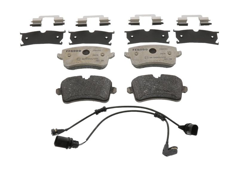 Bremsbelagsatz, Scheibenbremse