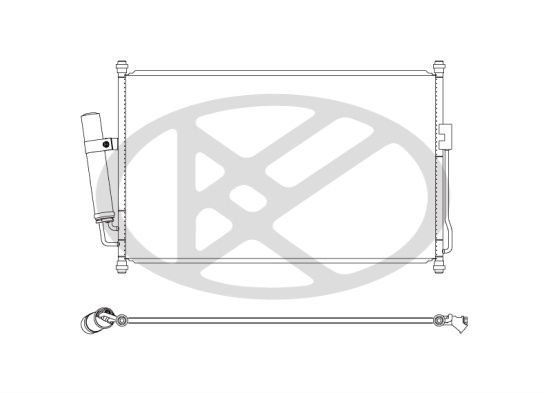Kondensator, Klimaanlage