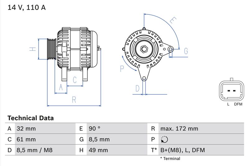 Drehstromgenerator